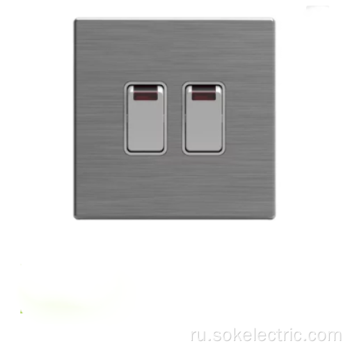 Электрические переключатели нового дизайна 2Gang D / P Light Switches